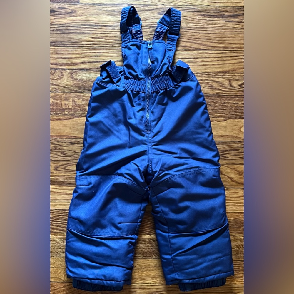 Cat & Jack Navy Blue Snow Pants Ski Bib Unisex Size 18M